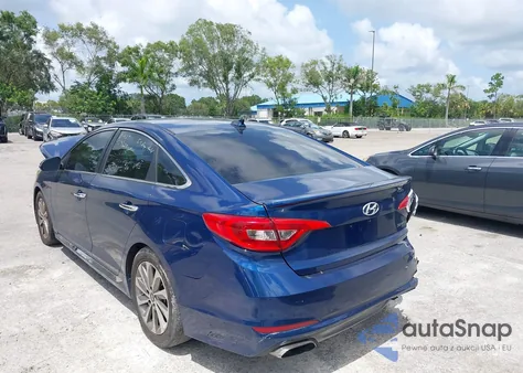 2016 Hyundai Sonata Sport из США, поврежденный, VIN 5NPE34AF3GH320692